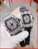 dong-ho-cap-doi-hanboro-mat-nhen-full-da-swarovski-day-silicone-timesstore-vn