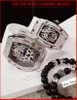 dong-ho-cap-doi-hanboro-mat-nhen-full-da-swarovski-day-silicone-trang-timesstore-vn