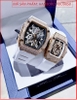 dong-ho-cap-doi-hanboro-mat-oval-rose-gold-day-silicone-trang-timesstore-vn