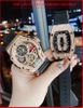 dong-ho-cap-doi-hanboro-mat-rose-gold-day-sillicone-timesstore-vn