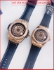 dong-ho-cap-doi-huboler-auotomatic-mat-hoa-tiet-vu-tru-rose-gold-day-silicone-timesstore-vn
