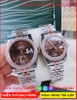 dong-ho-cap-doi-rolex-f1-mat-nau-so-la-ma-day-demi-rose-gold-timesstore-vn