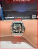 dong-ho-nam-hanboro-automatic-hoa-tiet-gau-truc-dinh-da-swarovski-sillicone-do-timesstore-vn