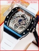 dong-ho-nam-hanboro-automatic-mat-full-den-day-silicone-trang-timesstore-vn