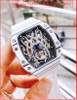 dong-ho-nam-hanboro-automatic-mat-nhen-full-trang-silicone-trang-timesstore-vn