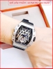 dong-ho-nam-hanboro-automatic-mat-nhen-silver-day-silicone-timesstore-vn