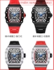 dong-ho-nam-hanboro-automatic-mat-oval-den-day-silicone-do-chinh-hang-dep-timesstore-vn