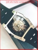 dong-ho-nam-hanboro-automatic-mat-oval-lo-may-day-sillicone-timesstore-vn