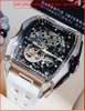 dong-ho-nam-hanboro-automatic-mat-oval-lo-may-day-sillicone-trang-timesstore-vn