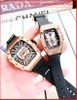 dong-ho-nam-hanboro-automatic-mat-oval-rose-gold-day-silicone-chinh-hang-dep-timesstore-vn