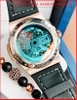 dong-ho-nam-hanboro-automatic-mat-tron-lo-co-rose-gold-day-da-timesstore-vn
