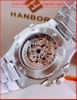 dong-ho-nam-hanboro-automatic-mat-tron-xanh-day-kim-loai-demi-timesstore-vn