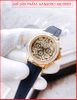 dong-ho-nam-hanboro-dinh-da-vang-gold-day-sillicone-timesstore-vn