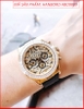 dong-ho-nam-hanboro-dinh-da-vang-gold-day-sillicone-timesstore-vn