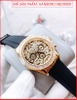 dong-ho-nam-hanboro-dinh-da-vang-gold-day-sillicone-timesstore-vn