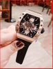 dong-ho-nam-hanboro-mat-oval-automatic-rose-gold-day-cao-su-chinh-hang-dep-gia-re-timesstore-vn
