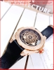 dong-ho-nam-hanboro-mat-tron-hoa-tiet-vu-tru-dinh-da-swarovski-rose-gold-day-silicone-den-chinh-hang-dep-gia-re-timesstore-vn