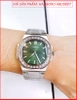 dong-ho-nam-hanboro-tua-patek-philip-mat-xanh-la-day-kim-loai-timesstore-vn