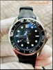 Đồng hồ Nam Omega Seamaster Automatic 007 dây cao su mặt Đen (41mm)
