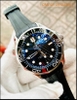 Đồng hồ Nam Omega Seamaster Automatic 007 dây cao su mặt Đen (41mm)