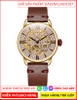 dong-ho-nu-davena-automatic-mat-tron-hinh-banh-rang-dinh-da-rose-gold-day-da-nau-timesstore-vn