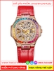 dong-ho-nu-davena-automatic-mat-vuong-rain-bow-day-da-do-timesstore-vn