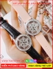 dong-ho-nu-davena-mat-xoay-bong-hoa-tuyet-swarovski-day-silicone-hong-dep-gia-re-timesstore-vn