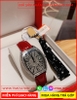 set-dong-ho-nu-davena-mat-oval-dinh-da-swarovski-silver-day-da-do-dep-gia-re-timesstore-vn