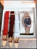 dong-ho-nu-davena-mat-oval-xanh-full-da-swarovski-rose-gol-gia-re-timesstore-vn