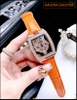 dong-ho-nu-davena-mat-oval-xoay-full-da-swarovski-day-mau-cam-cao-cap-timesstore-vn