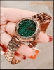 dong-ho-nu-davena-mat-tron-xanh-la-dinh-da-swarovski-rose-gold-dep-gia-re-timesstore-vn