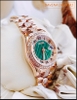 dong-ho-nu-davena-mat-xanh-so-la-ma-swarovski-rose-gold-dep-cao-cap-timesstore-vn
