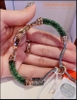 set-dong-ho-nu-davena-vong-tay-day-chuyen-thien-nga-swarovski-rose-gold-xanh-la-dep-timesstore-vn