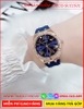 dong-ho-nu-guess-analog-mat-tron-rose-gold-day-sillicone-xanh-duong-timesstore-vn