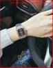 Đồng hồ Hanboro Nữ Mặt Oval Candy Rose Gold Dây Silicone (36mm)