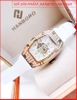 dong-ho-nu-hanboro-mat-oval-dinh-da-rose-gold-day-silicone-trang-timesstore-vn