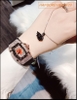 dong-ho-nu-hanboro-mat-oval-swarovski-rose-gold-trai-tim-do-day-silicone-den-hotgirl-dep-gia-re-timesstore