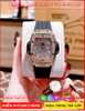 dong-ho-nu-hublot-f1-mat-vuong-swarovski-rose-gold-day-silicone-timesstore-vn