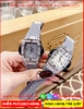 dong-ho-nu-hublot-f1-spirit-mat-trang-dinh-da-silicone-xam-timesstore-vn