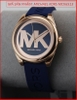 dong-ho-nu-michael-kors-janelle-mat-hoa-tiet-logo-rose-gold-sillicone-xanh-navy-timesstore-vn