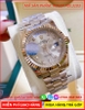 dong-ho-nu-rolex-f1-co-2-lich-mat-vang-nieng-khia-day-vang-gold-timesstore-vn