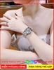 dong-ho-nu-rolex-f1-mat-tron-xam-dinh-da-day-kim-loai-timesstore-vn