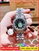 dong-ho-nu-rolex-sieu-cap-f1-mat-mau-den-dinh-da-day-kim-loai-timesstore-vn