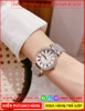 Đồng hồ Nữ Royal Crown Jewelry Đính Full Đá Swarovski Silver (36mm)