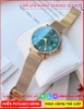 dong-ho-nu-versace-circle-mat-xanh-day-mesh-luoi-vang-gold-timesstore-vn