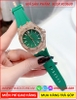 dong-ho-nu-xcer-tua-hublot-da-swarovski-rose-gold-day-cao-su-xanh-timesstore-vn