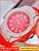 dong-ho-nu-xcer-tua-hublot-dinh-da-rose-gold-day-silicone-do-timesstore-vn