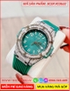dong-ho-nu-xcer-tua-hublot-dinh-da-swarovski-day-silicone-xanh-timesstore-vn