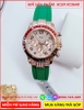dong-ho-nu-xcer-tua-rolex-dinh-da-nhieu-mau-rose-gold-day-cao-su-xanh-timesstore-vn