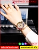 dong-ho-nu-xcer-tua-rolex-dinh-da-nhieu-mau-rose-gold-day-silicone-timesstore-vn